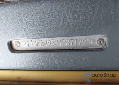 2001 Jeep Wrangler Sport из США, поврежденный, VIN 1J4FA49S31P371790